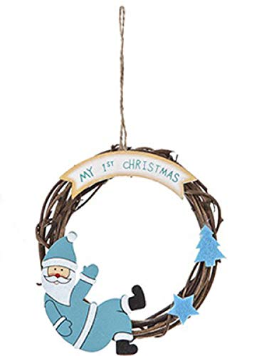 Mini Wreath Christmas Tree Decoration B124236