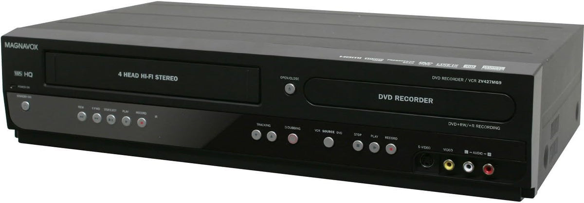 VHS to DVD Recorder VCR Combo with Remote W6755