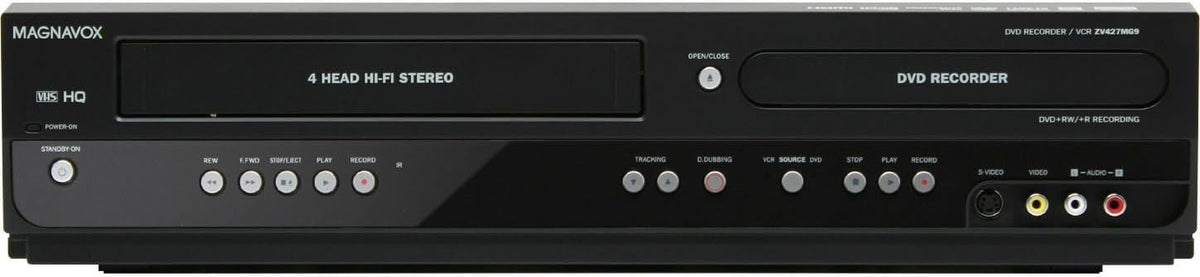 VHS to DVD Recorder VCR Combo with Remote W6755