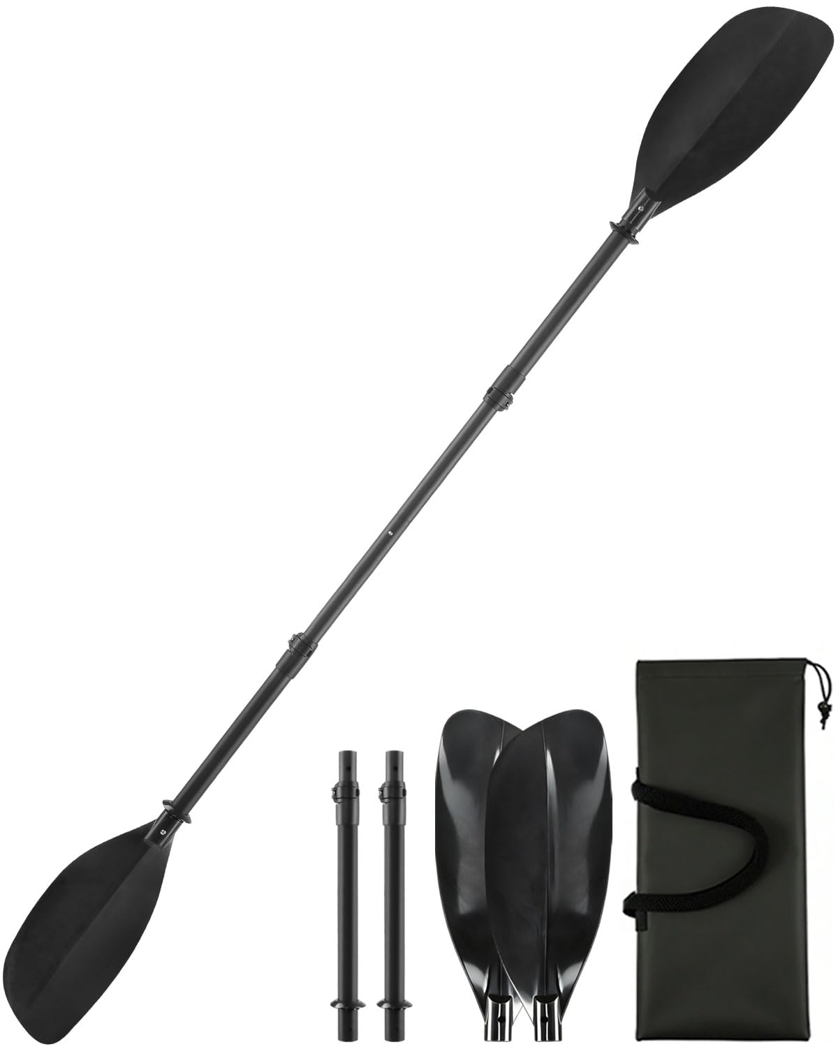Adjustable Telescopic Kayak Paddle with Storage Bag Y624