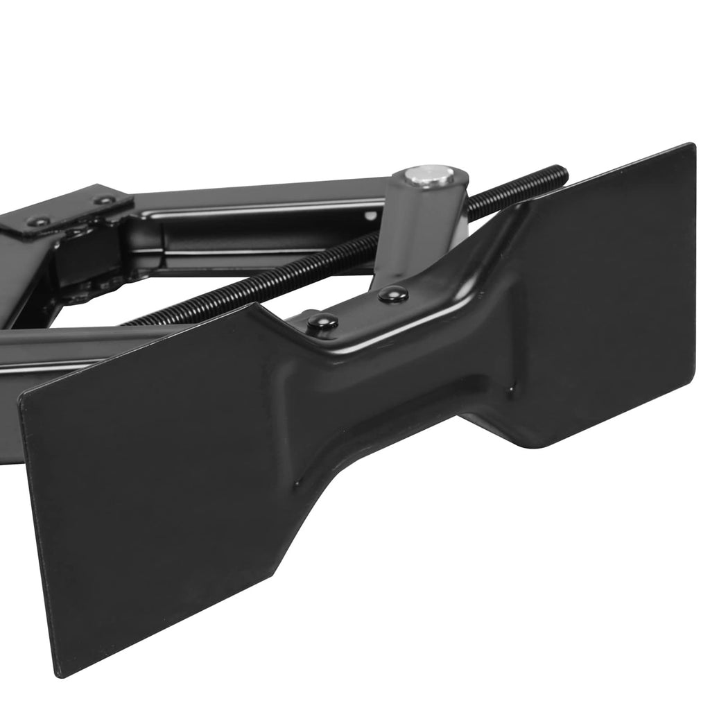 Steel Scissor Lift Jack Car Kit, 1.5 Ton Capacity, Black S978