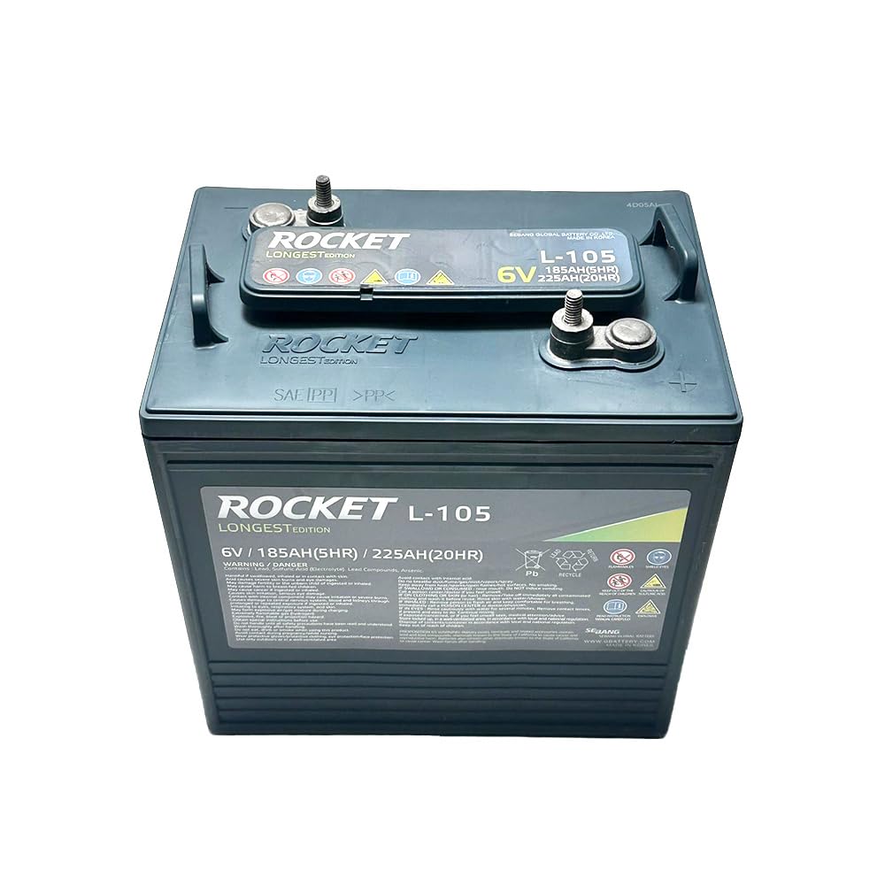 225Ah 6V Deep Cycle Battery Set of 4 K940499