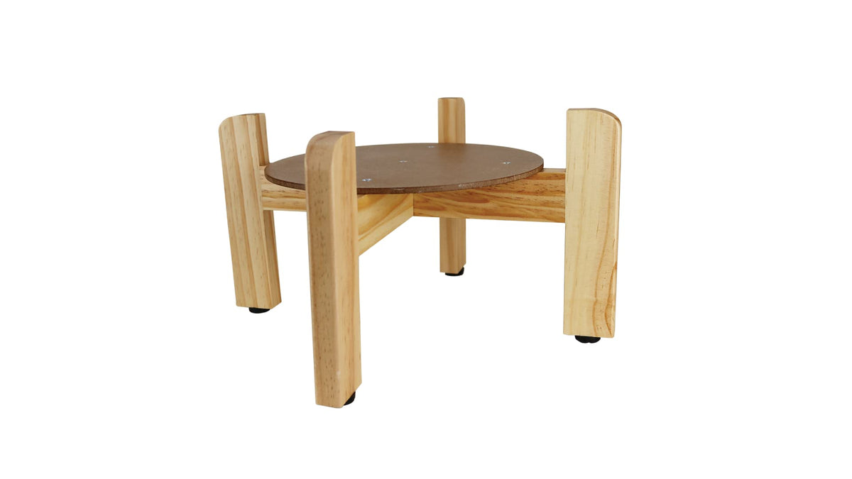 Natural Wood Water Dispenser Counter Stand P60447