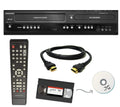 VHS to DVD Recorder VCR Combo with Remote W6755