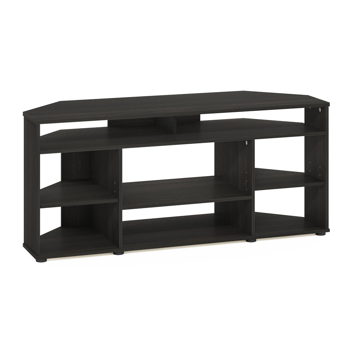 4-Tier Corner TV Stand with Storage Shelf H98827