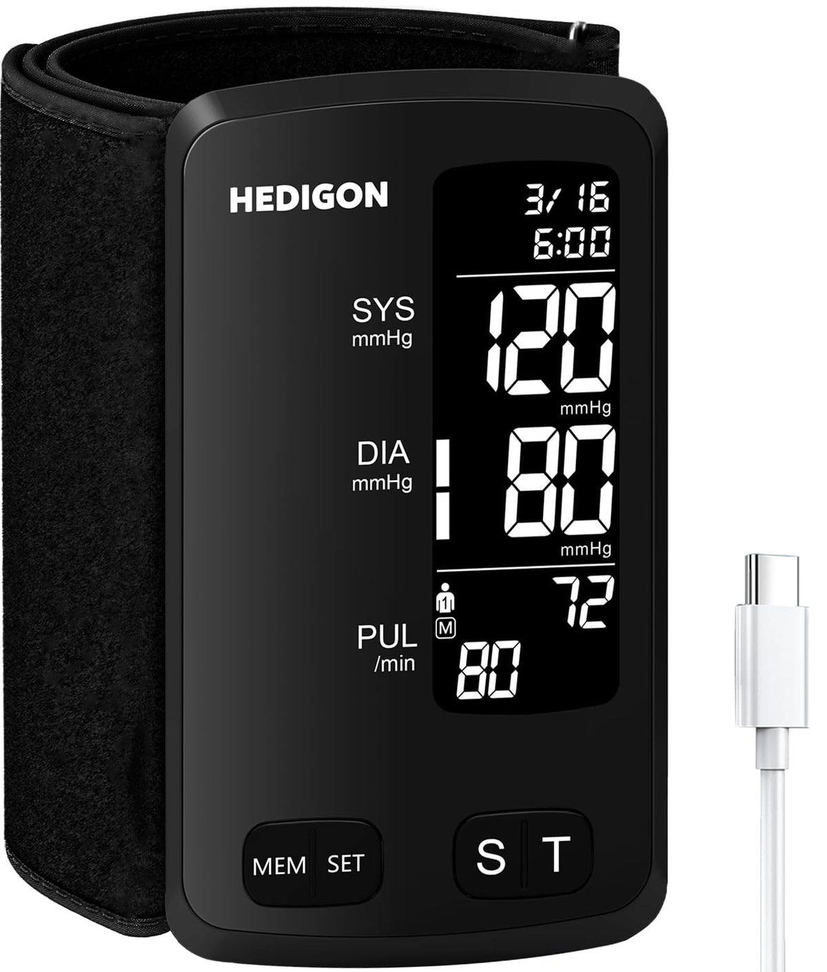 Rechargeable Blood Pressure Monitor W1365