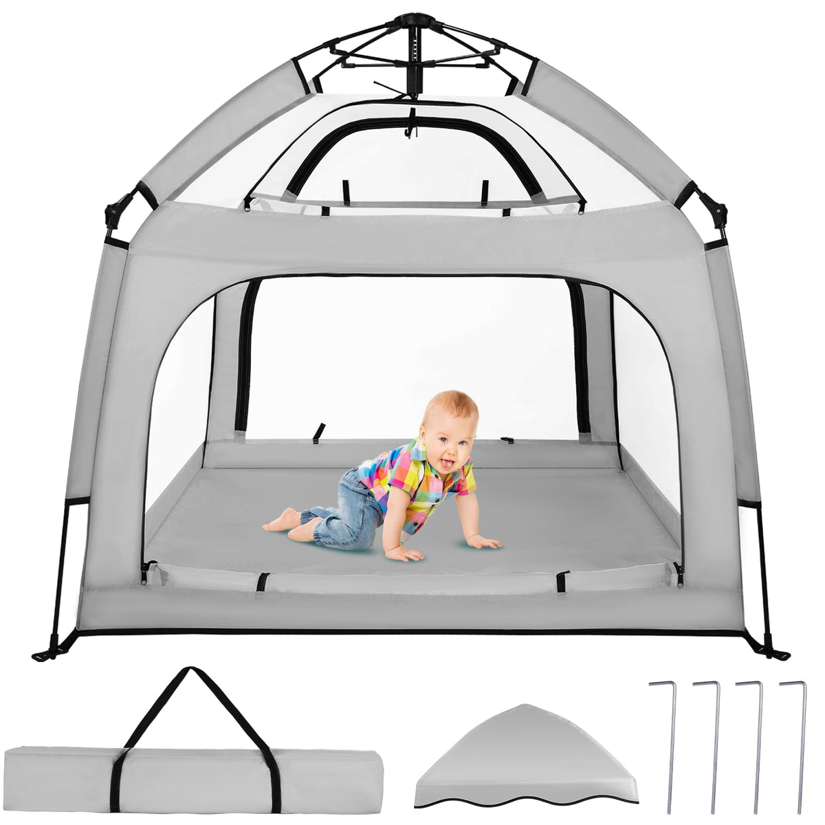 Baby Playpen with Canopy C431