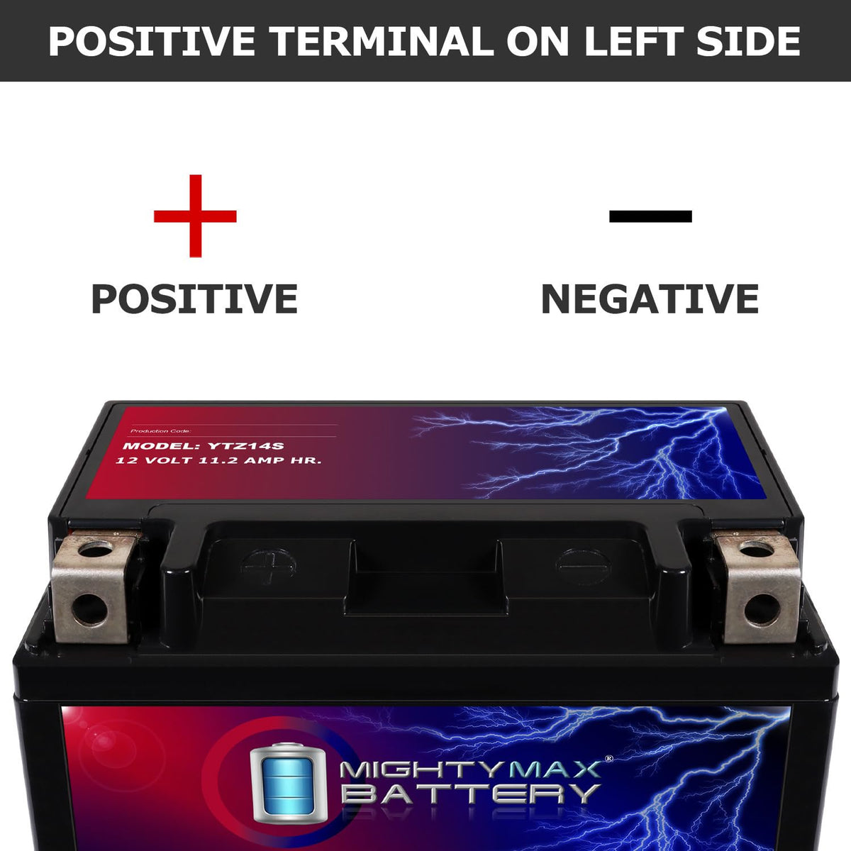12 Volt 11.2 AH 230 CCA Rechargeable Maintenance Free SLA AGM Motorcycle Battery Pack of 8 A853