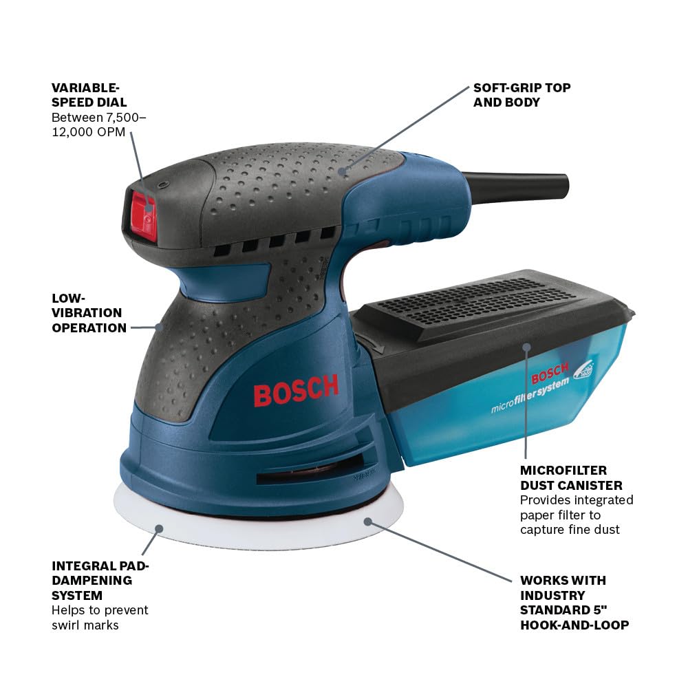 Variable Speed Random Orbital Sander W48912