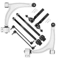 Front Lower Control Arm Suspension Kit with Ball Joint Tie Rods 8 pcs C3814