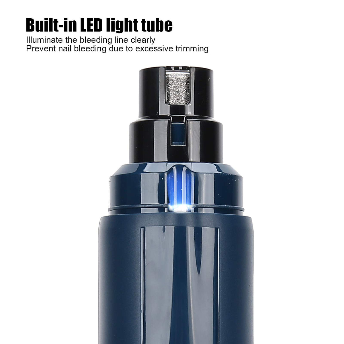 Rechargeable Portable LED Electric Dog Nail Grinder I268845