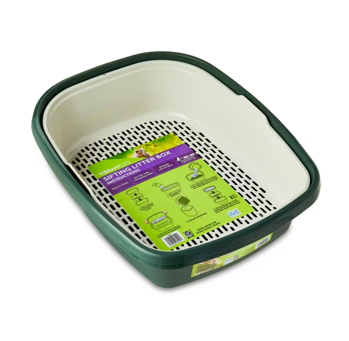 Sifting Cat Litter Box 3 Piece Set F112