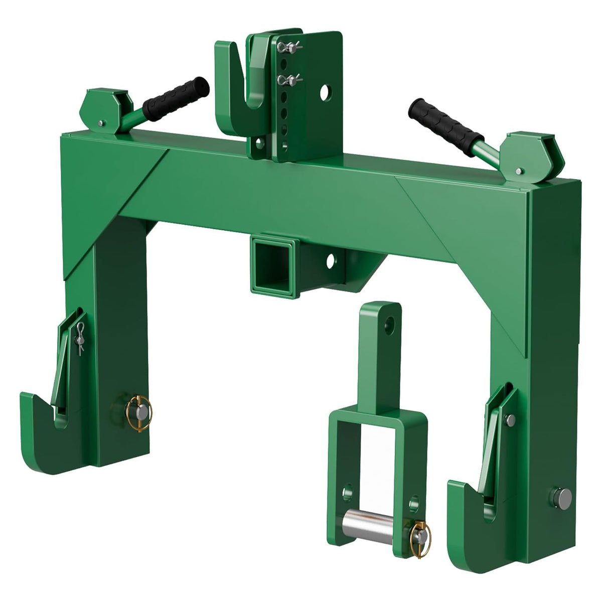 Category 1 Tractor 3 Point Quick Hitch Adapter with 2" Receiver I372572