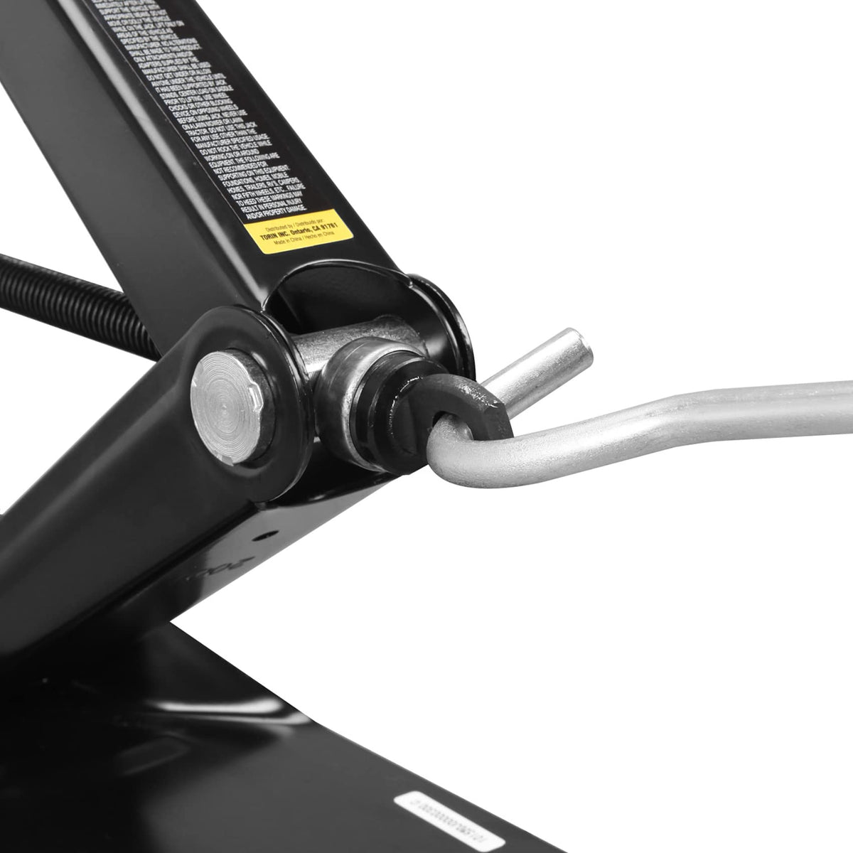Steel Scissor Lift Jack Car Kit, 1.5 Ton Capacity, Black S978