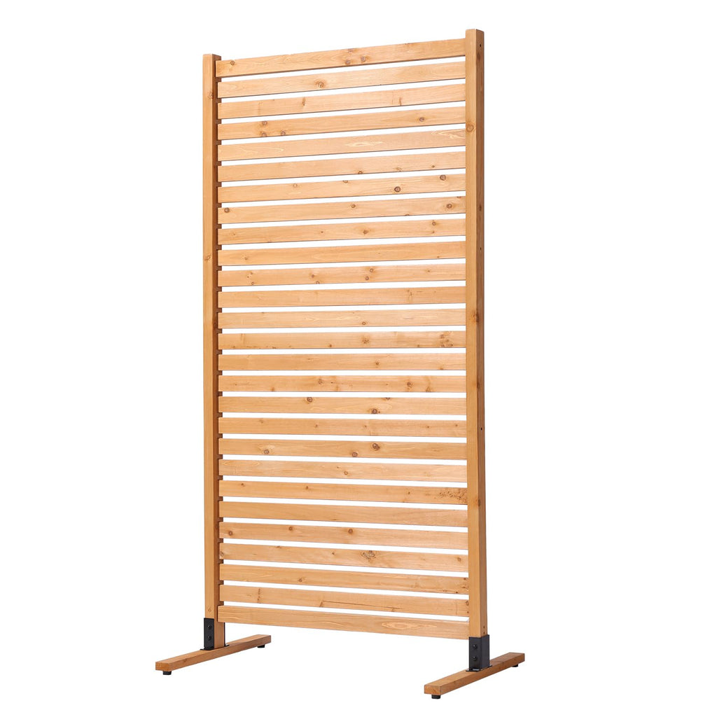 Wooden Privacy Screen 36" W x 73" H J8958