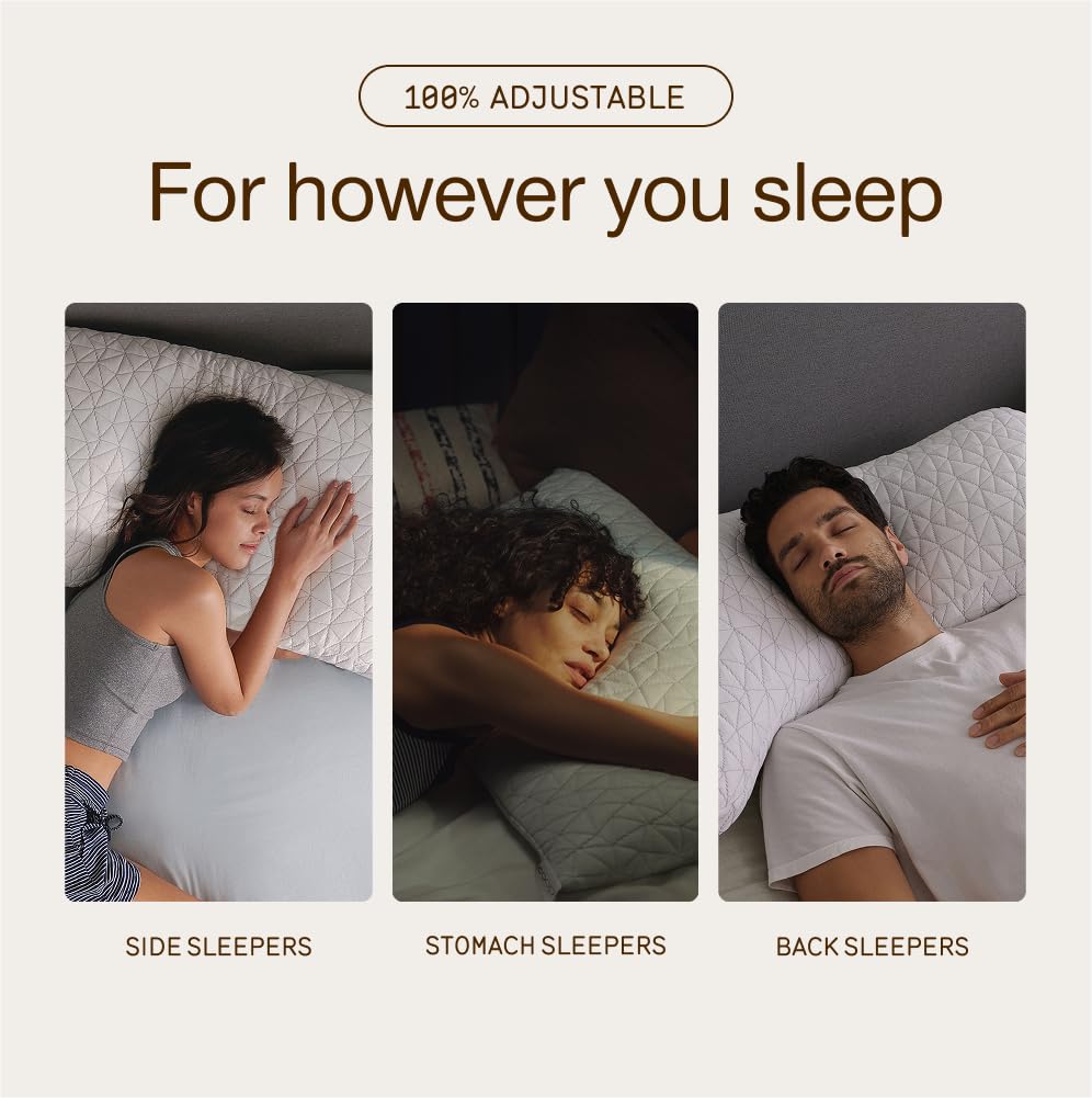 Queen Size Adjustable Memory Foam Pillow N786866