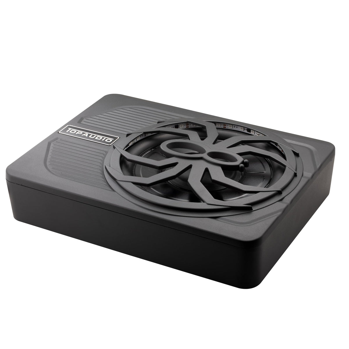 10" Inch Low Profile Underseat Car Subwoofer with Built in Amplifier J207