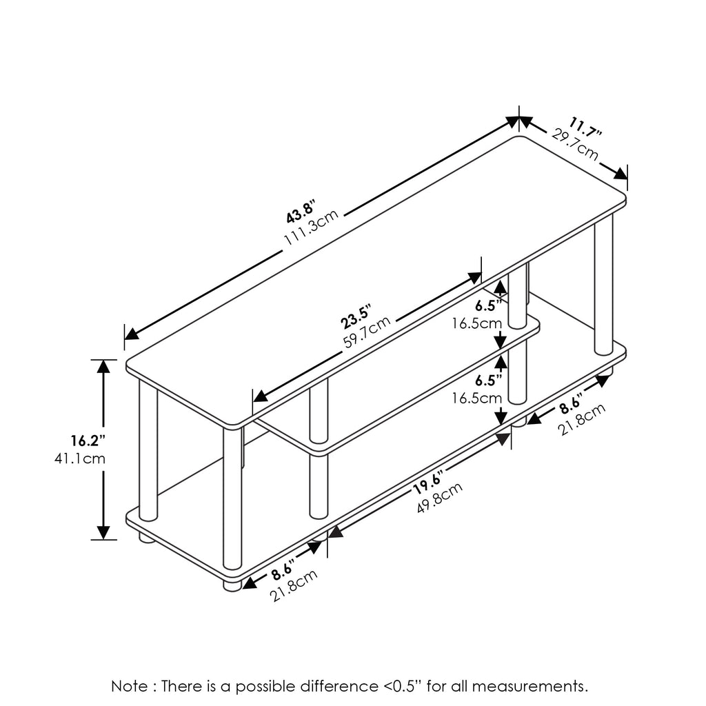 3-Tier TV Stand D993544