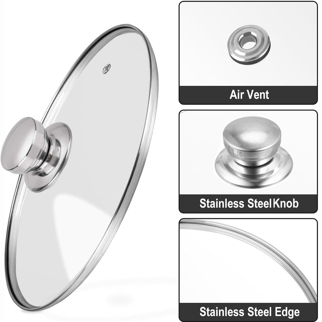 10 Inch Glass Pan Lid C3411