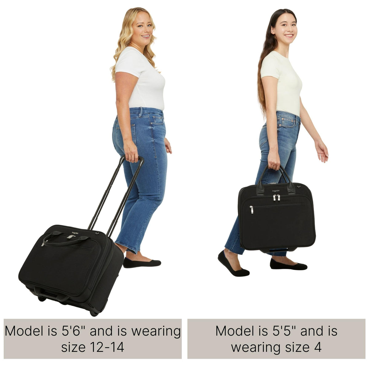 Women's 2 Wheel Tote S1349