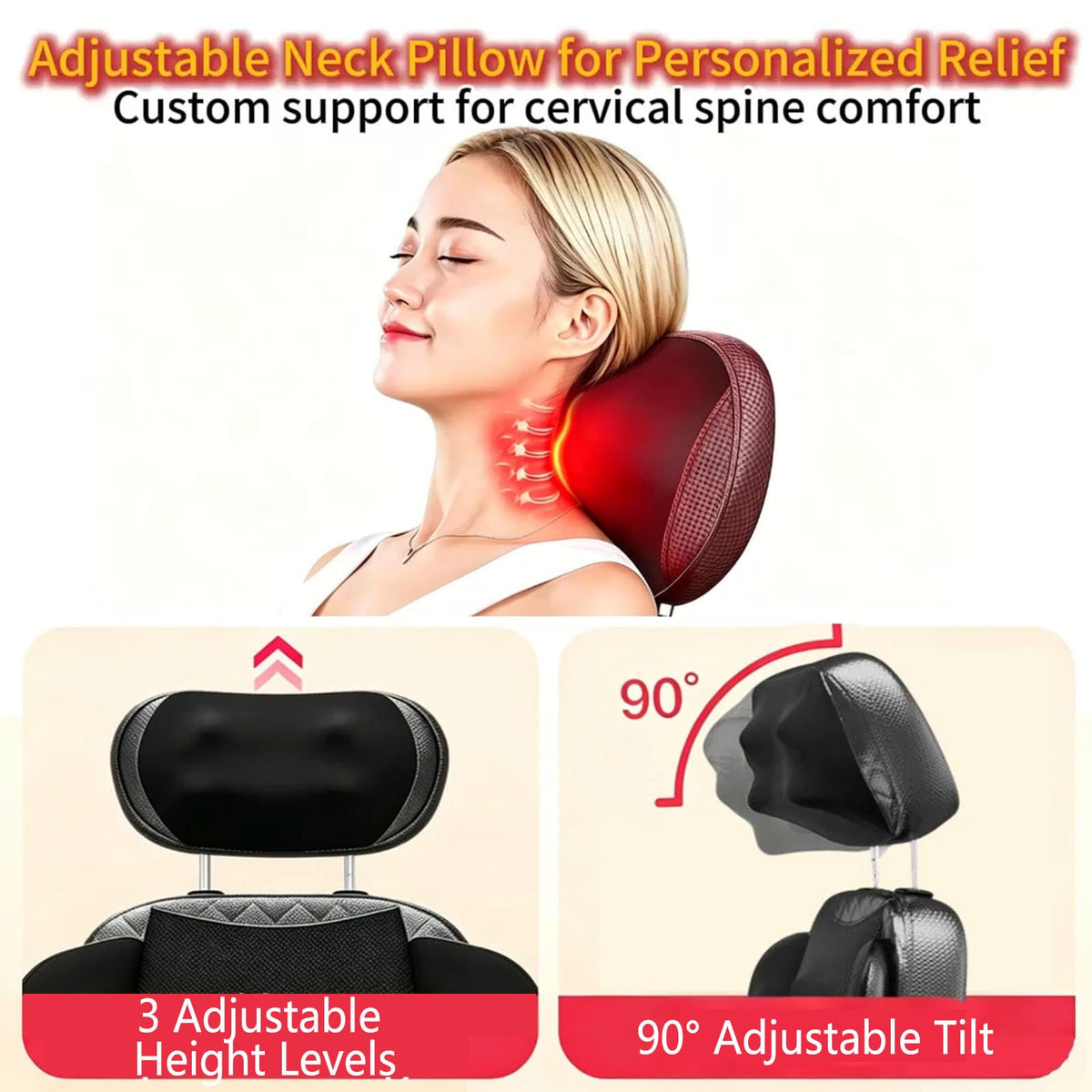 Heated Vibration Full Body Massage Mat T701