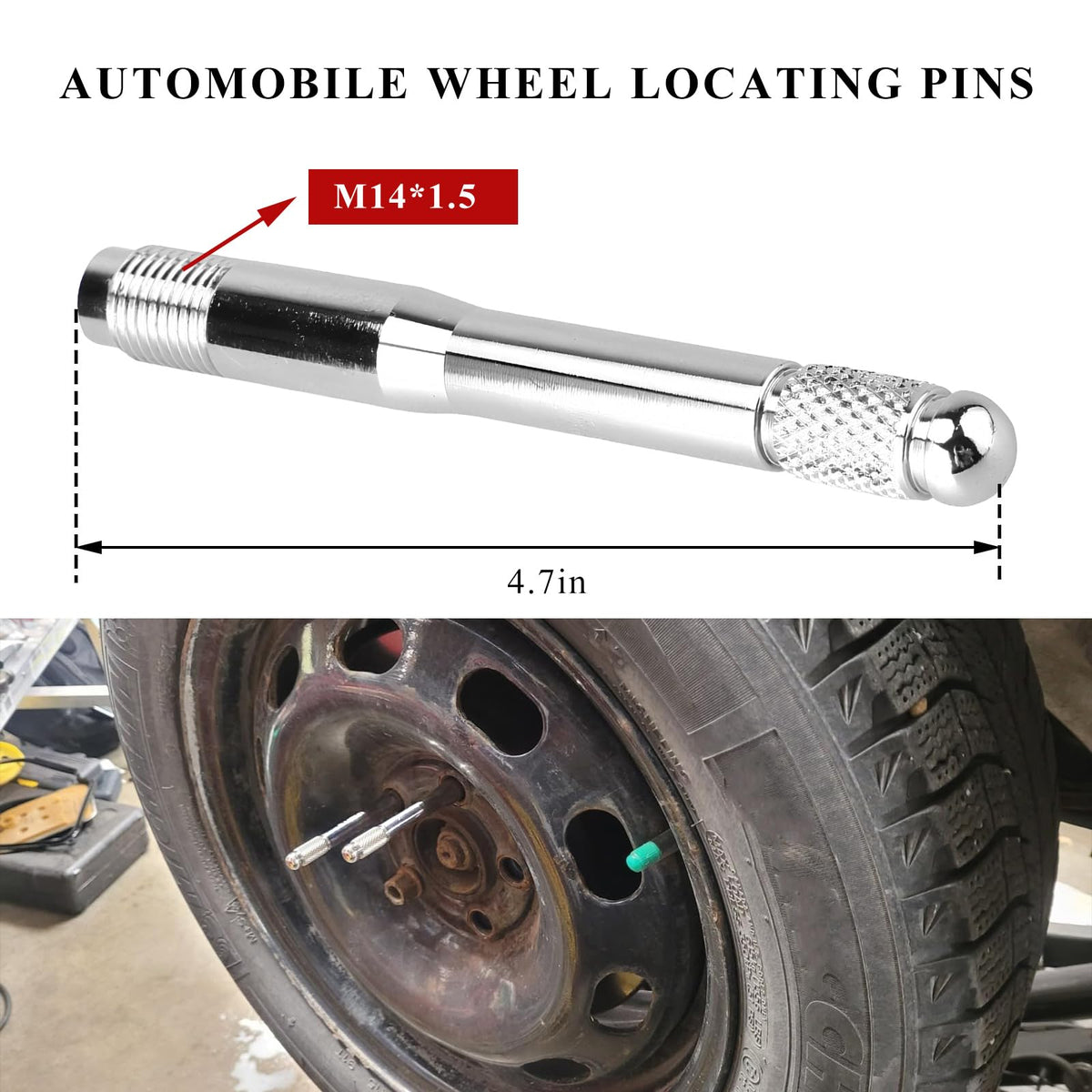 M14 × 1.5 Stainless Steel Wheel Alignment Pin Z791