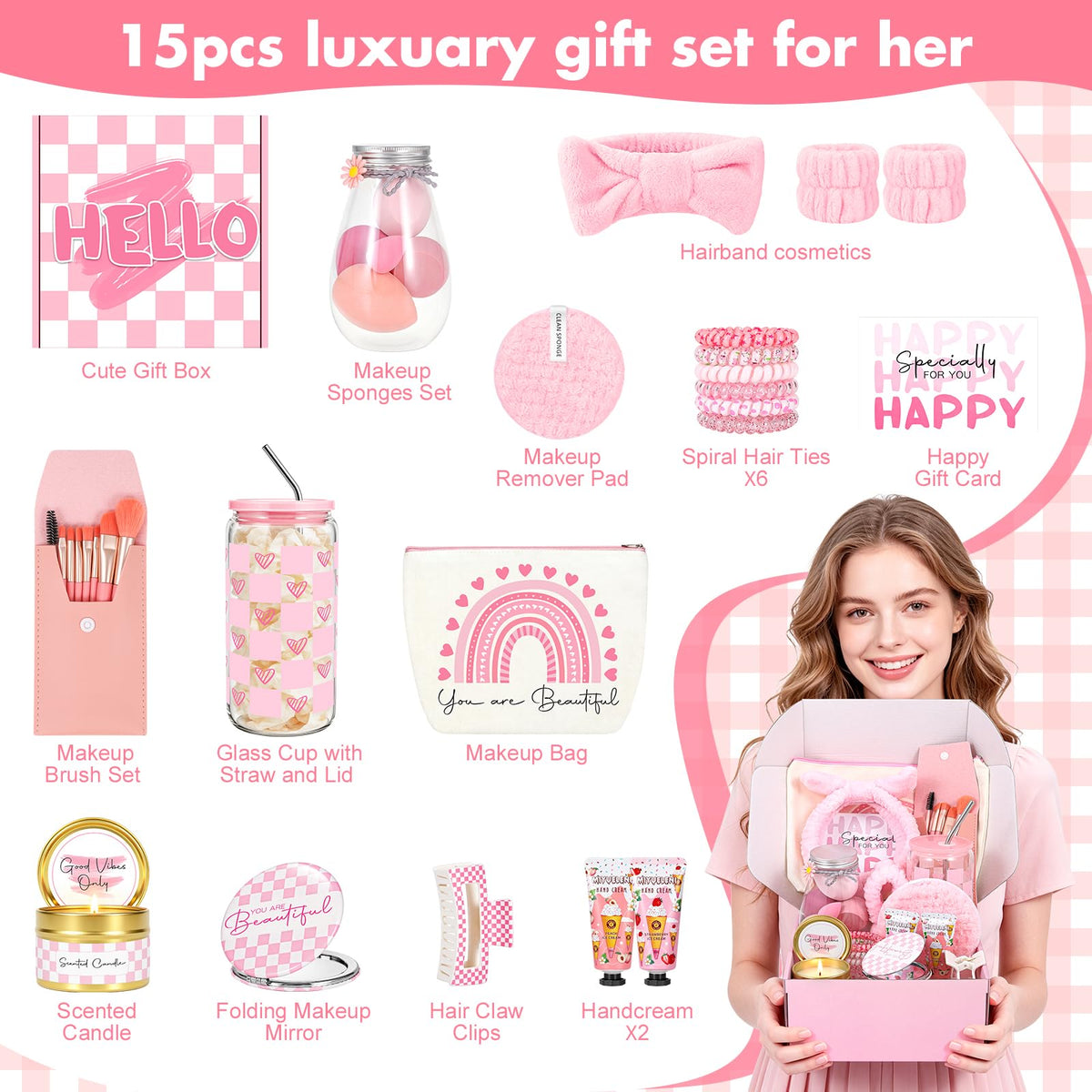 Pink Gift Box Set S5614