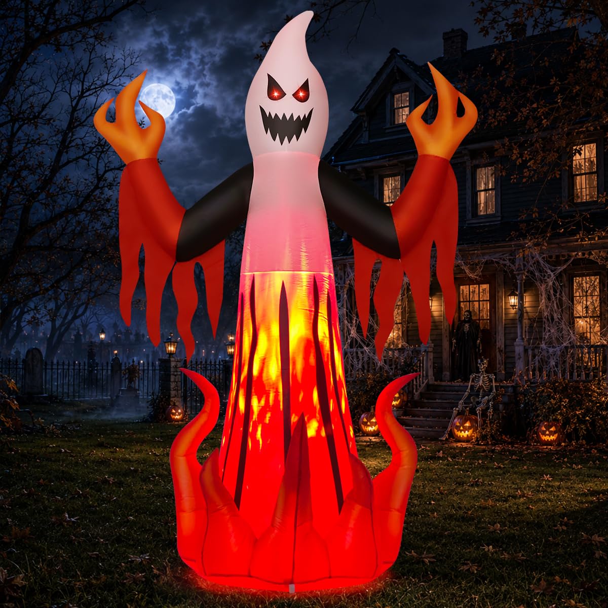 8FT Scary Ghost Inflatable P840