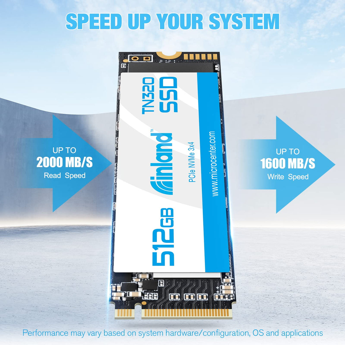 512GB NVMe M.2 PCIe Gen3x4 Internal Solid State Drive SSD G13823