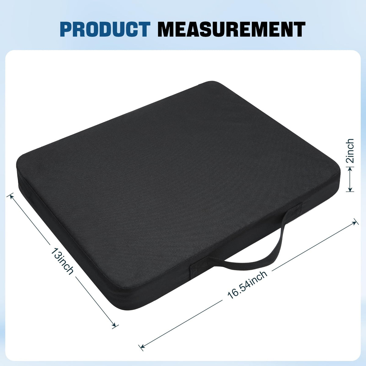 2 Pcs Stadium Seat Cushions with Handle G5063