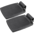 Heavy Duty Wheelchair Footplates Plastic Footrest Pair E891