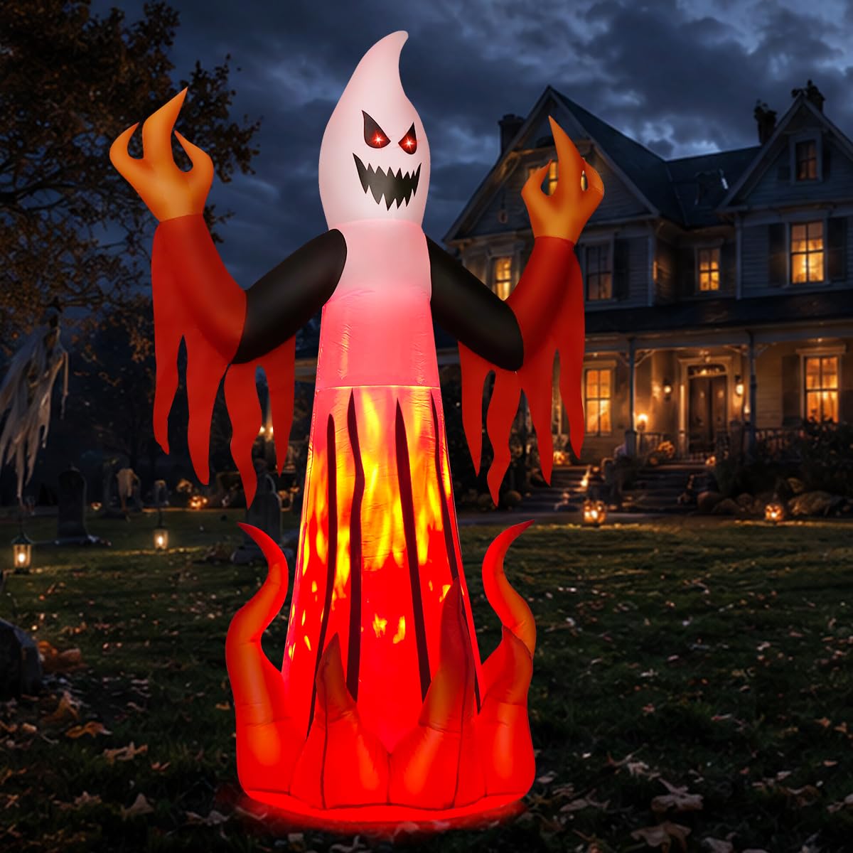8FT Scary Ghost Inflatable P840