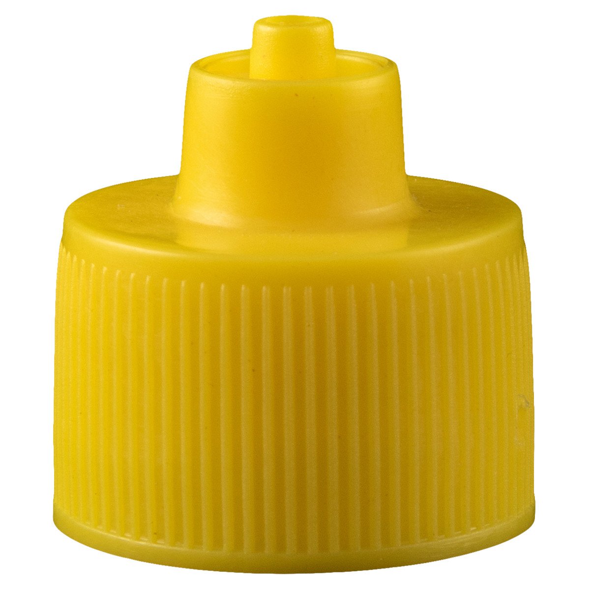 Yellow Luer Lock Bottle Cap 20-410, Bag of 10 B87695
