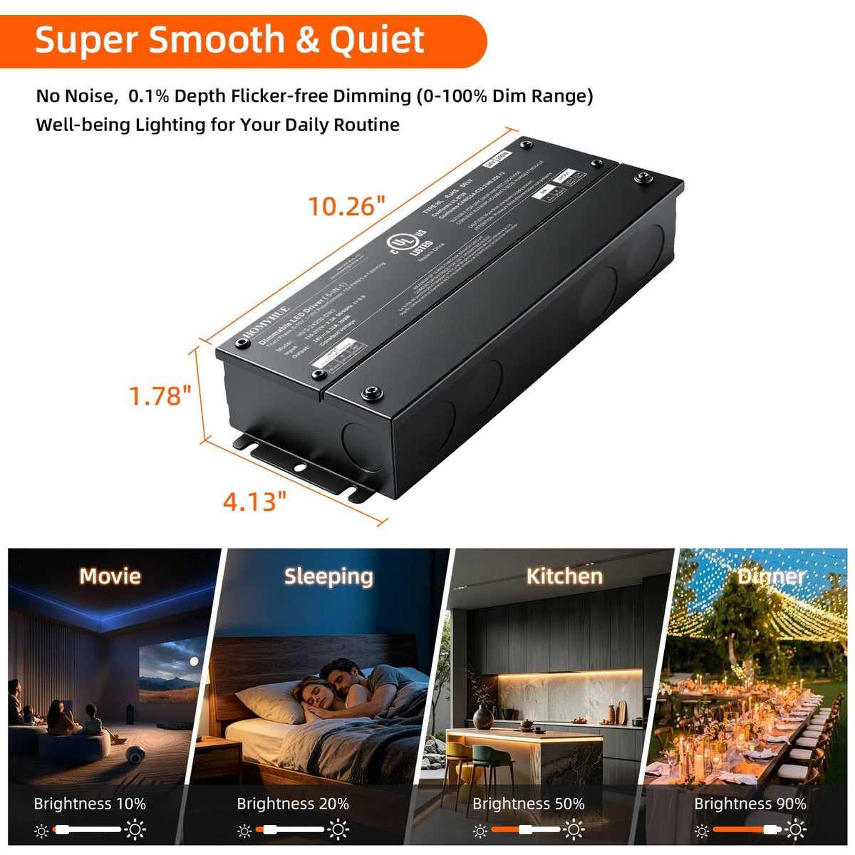 24V 200W Dimmable LED Driver D9922