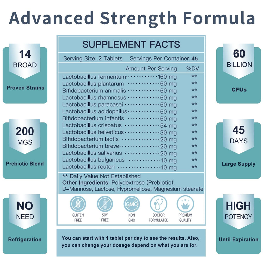 Probiotics with Glucosamine Chondroitin MSM Joint Support Supplement J998421