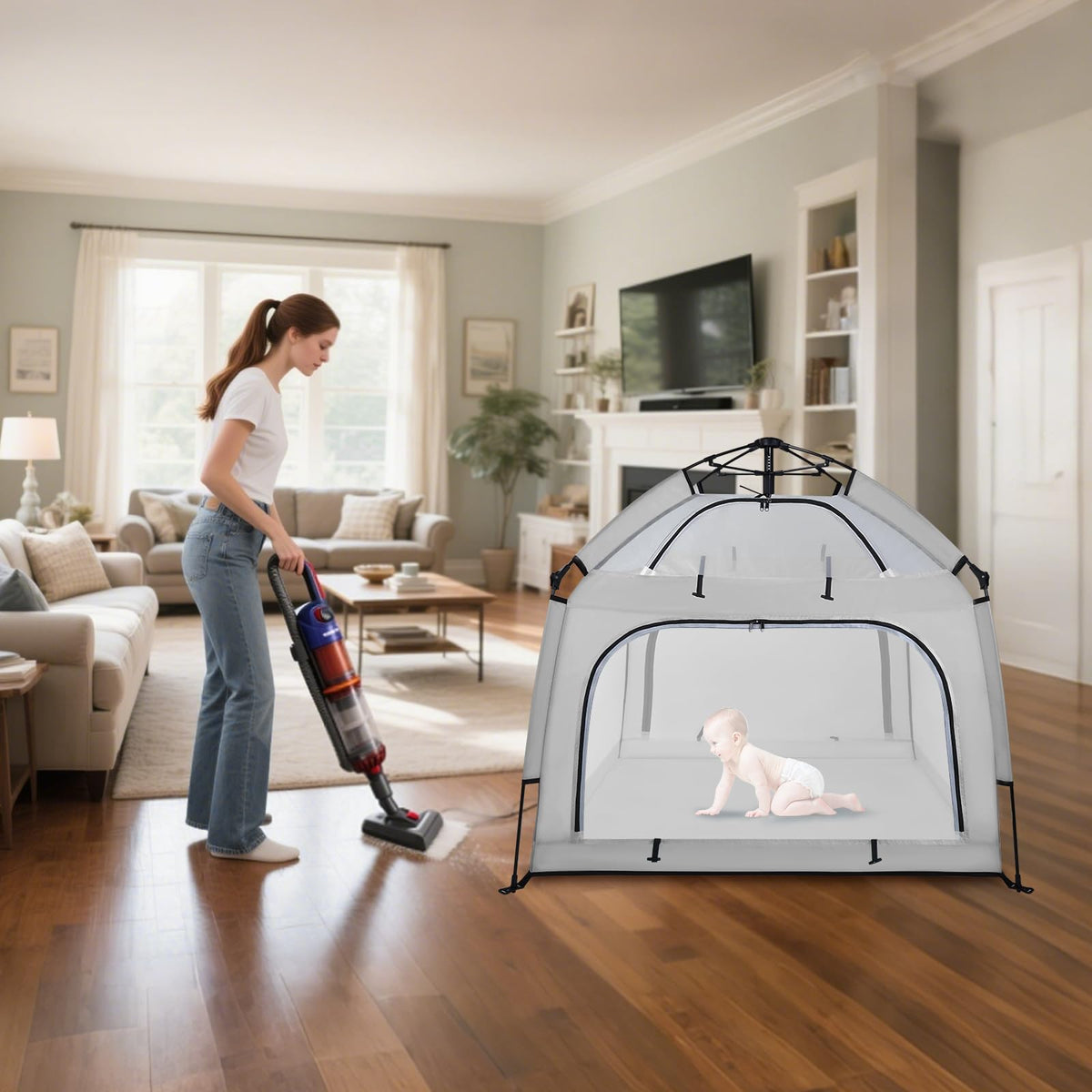 Baby Playpen with Canopy C431