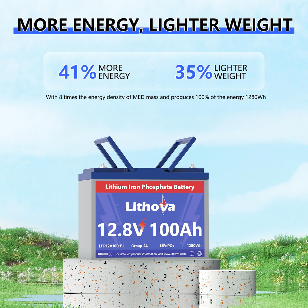 12V 100Ah LiFePO4 Deep Cycle Battery K522