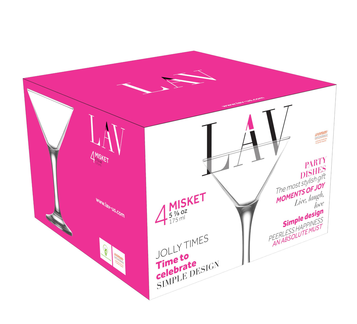 Martini Glasses Set of 4 6 oz R6532