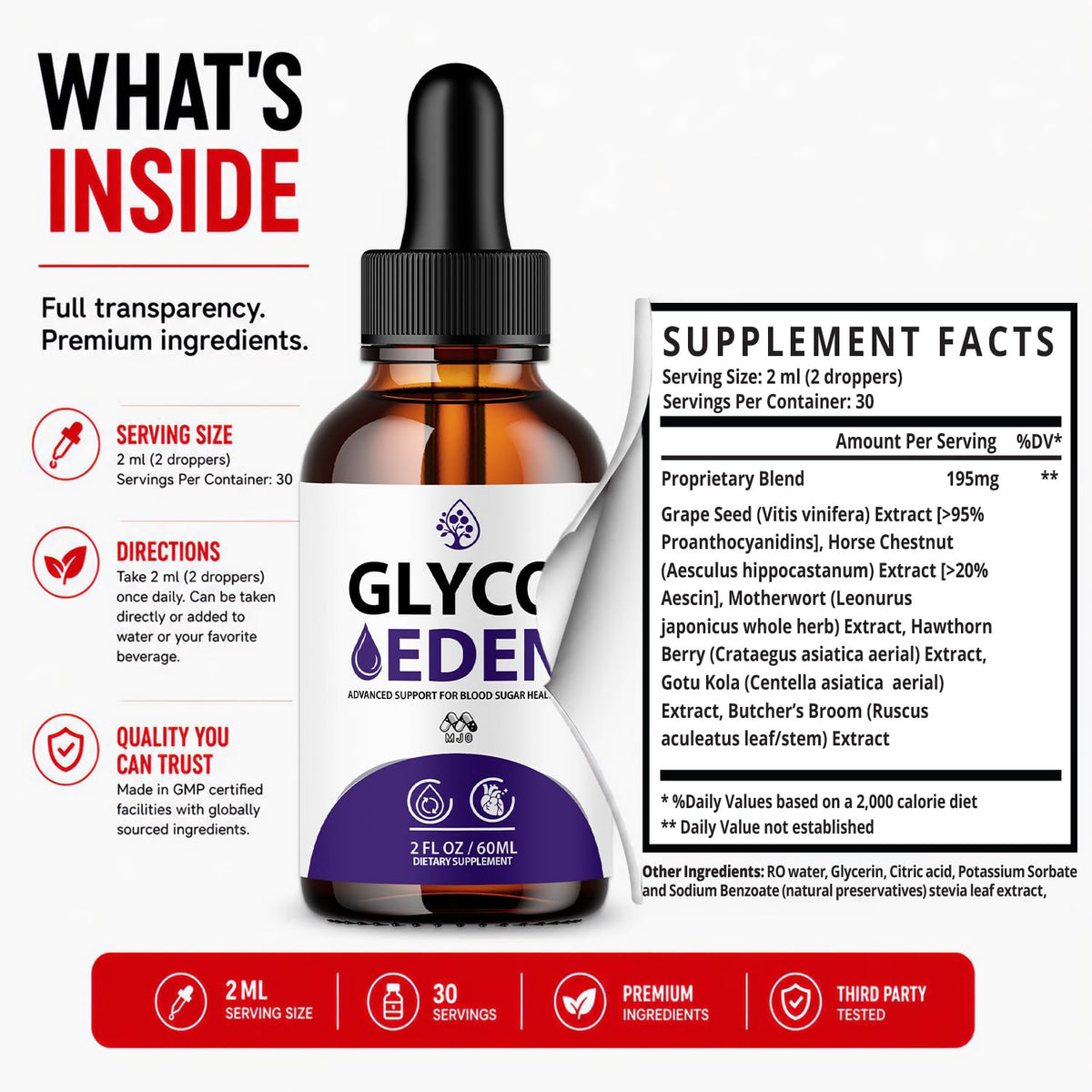 Glyco Eden Drops 5-Pack K83331