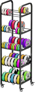 5-Tier 3D Printer Filament Storage Rack with Wheels F144677