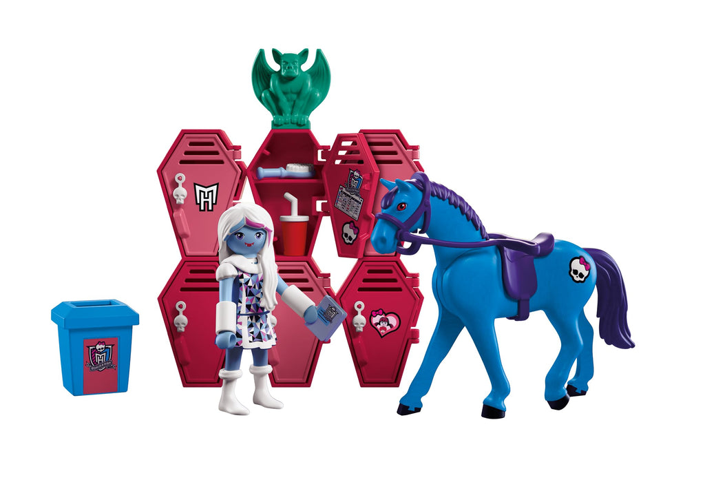 Monster High School Hallway Scene with Lockers H350502