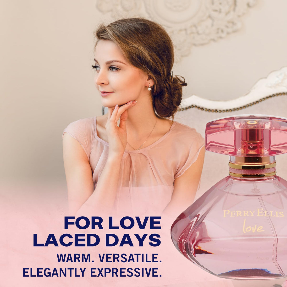 Vanilla & Rose Eau de Parfum Spray 3.4 Oz K128
