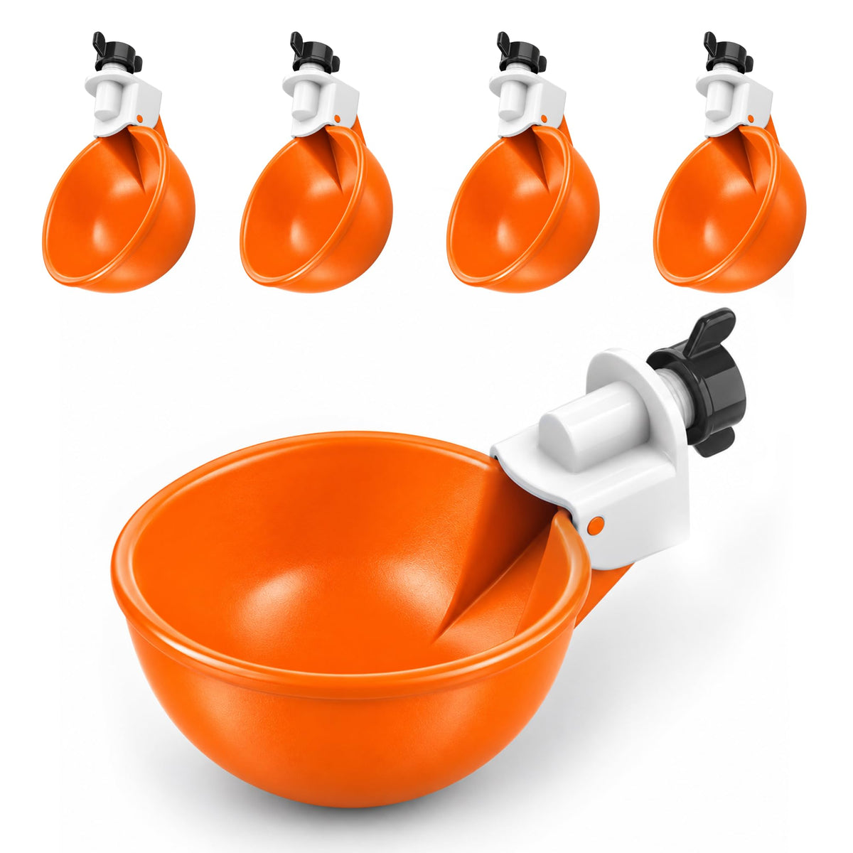 Large Automatic Chicken Waterer Cups 5-Pack Q443066
