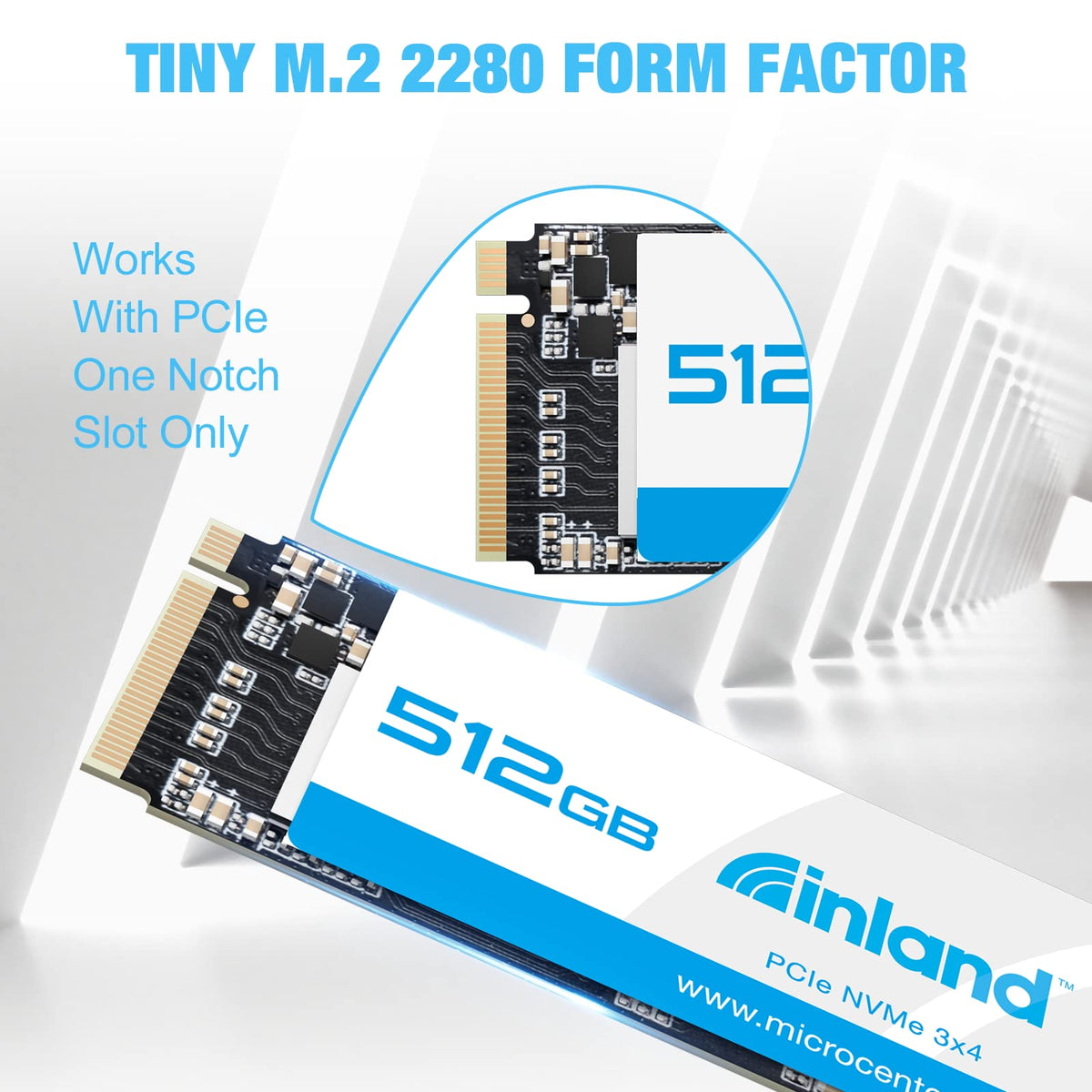 512GB NVMe M.2 PCIe Gen3x4 Internal Solid State Drive SSD G13823
