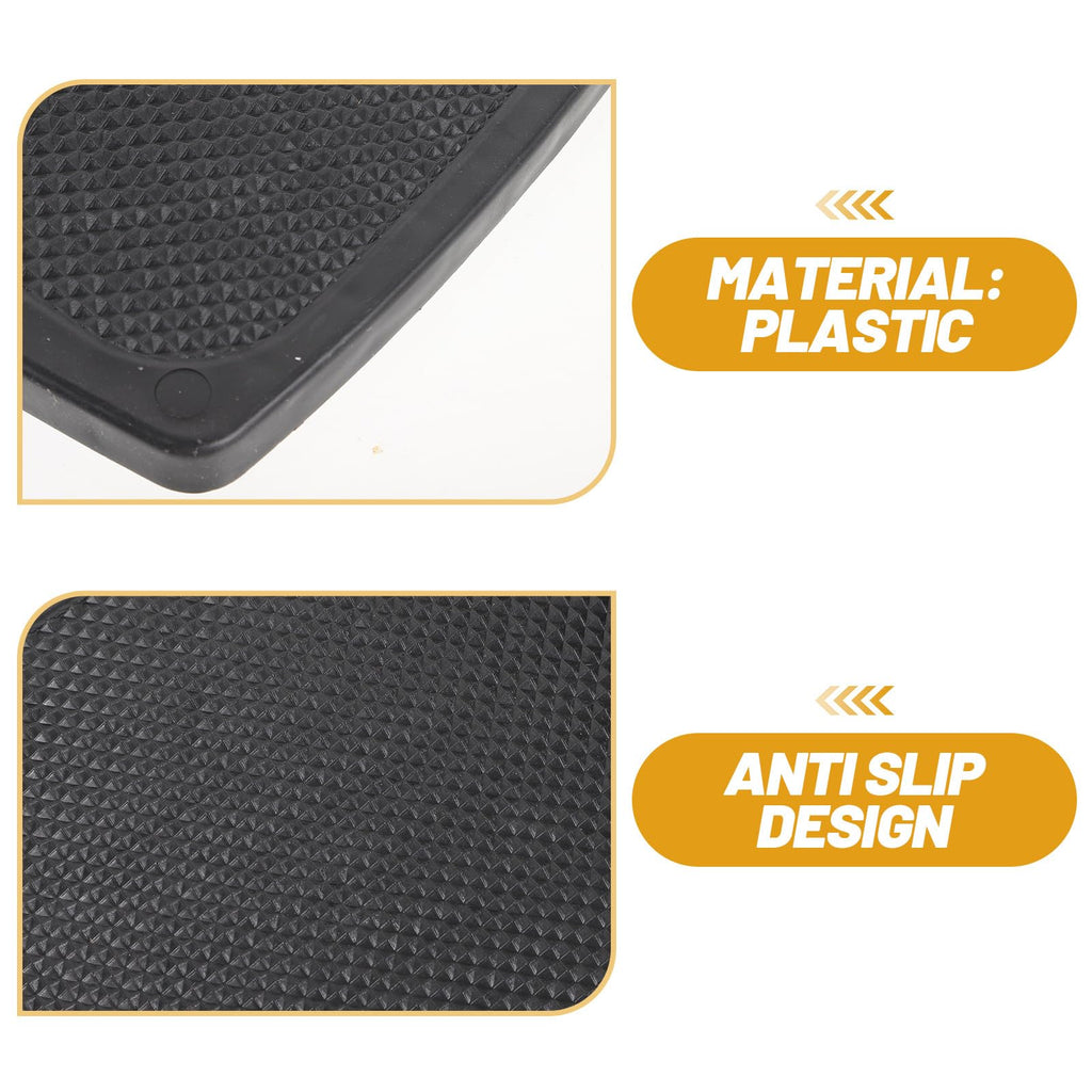 Heavy Duty Wheelchair Footplates Plastic Footrest Pair E891