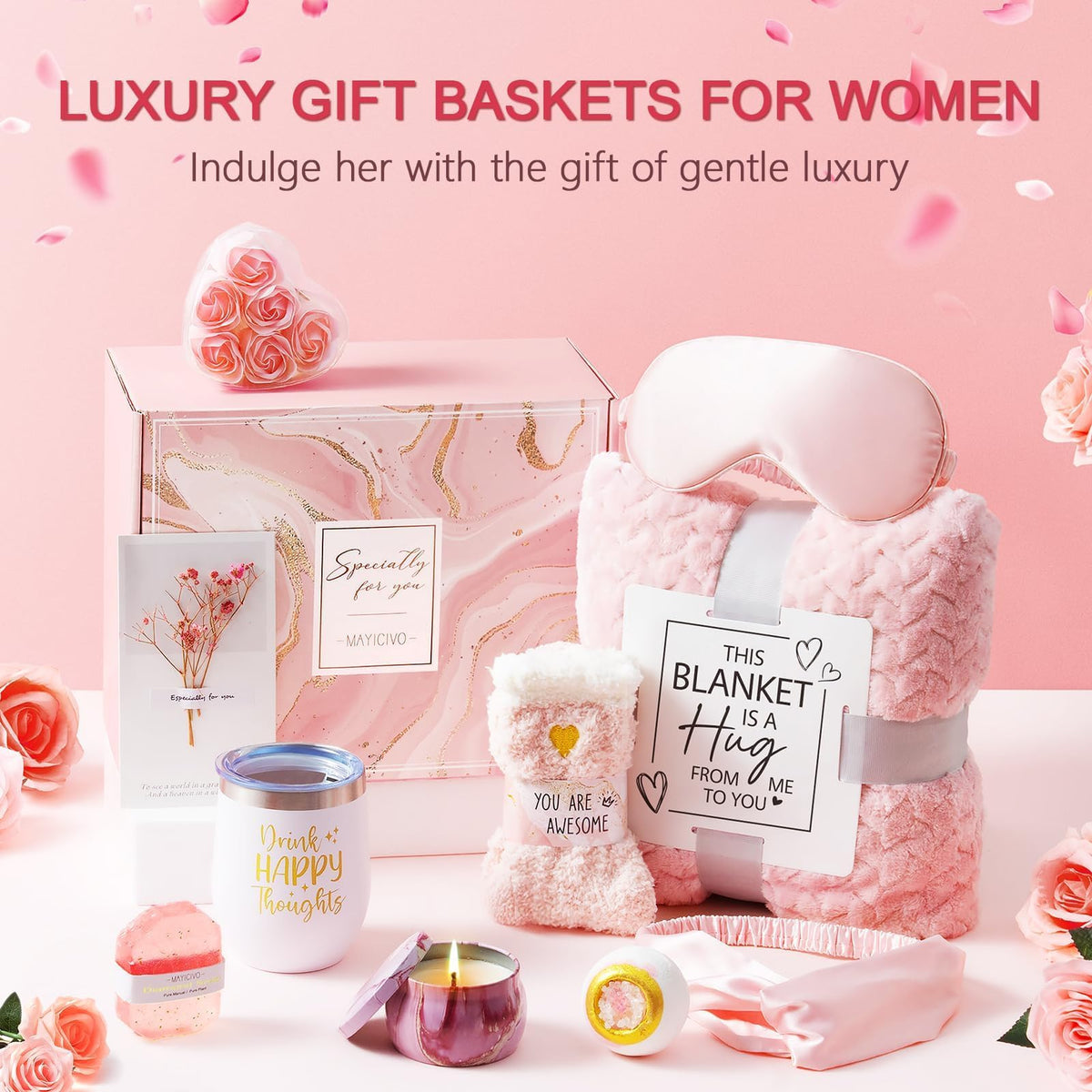 Spa Baskets Self Care Package M965