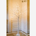 Lighted Birch Tree 6.1 Feet 96 LED L135082