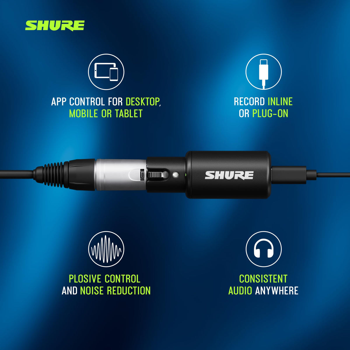 XLR-to-USB-C Audio Interface Q4104
