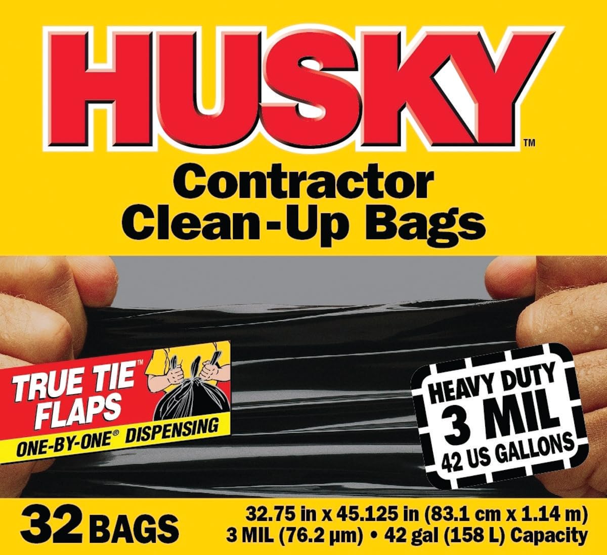 42 gal Black Contractor Bag 32 Count V794
