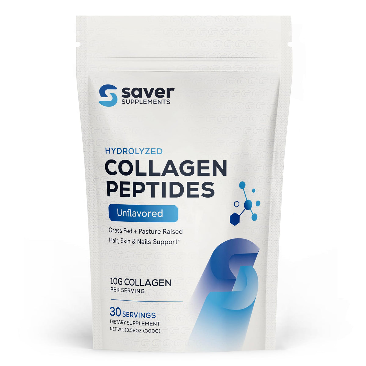 Collagen Peptides Powder, Unflavored, 10.58 oz B488